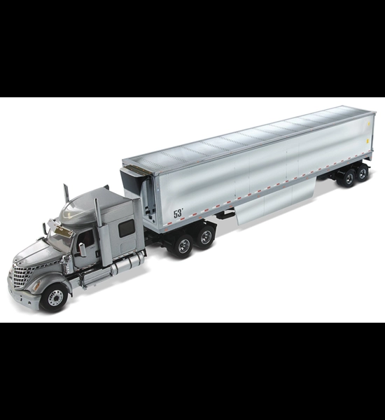 International Lonestar W/Chrome Refrigerated Trailer