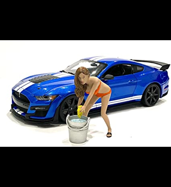 American Diorama Bikini Car Wash Girl Cindy 1:24 Scale