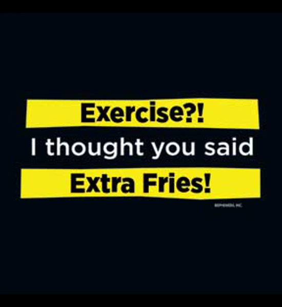 Exercise Novelty T-Shirt