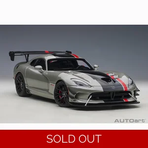 Autoart '17 Dodge Viper ACR 1:18 Scale Diecast