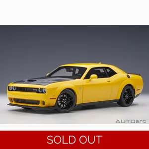 Autoart '18 Dodge Challenger Hellcat Widebody