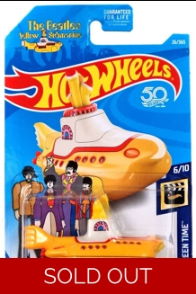 Hot Wheels The Beatles Yellow Submarine