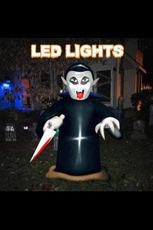 5 FT Halloween Murderous Vampire Inflatable Decor