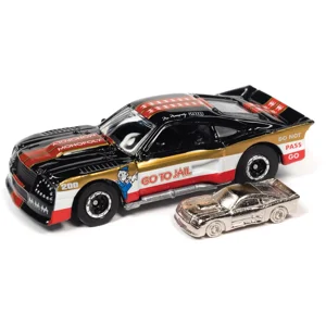 Johnny Lightning Monopoly 1975 Ford Mustang Cobra II 1/64 Diecast
