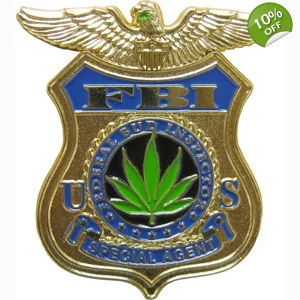 F.B.I. - Federal Bud Investigator Enamel Pin