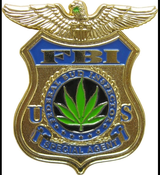 F.B.I. - Federal Bud Investigator Enamel Pin