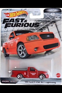 Hot Wheels Fast & Furious 1999 Ford F-150 SVT Lightning