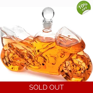 Motorcycle Whiskey Decanter 750 ml.