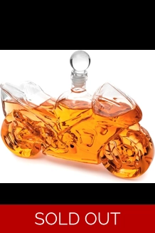 Motorcycle Whiskey Decanter 750 ml.