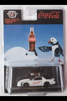 M2 Coca-Cola 1985 Chevy Camaro Iroc-Z 1/64 Diecast