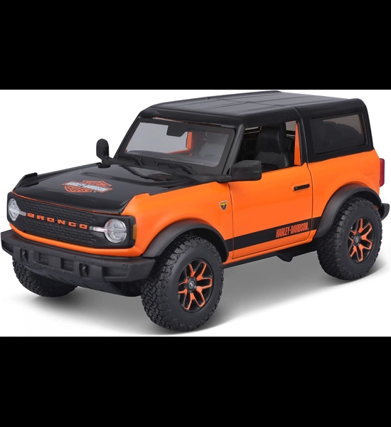 Maisto '21 Ford Bronco Badlands Harley Davidson 1/24 Diecast