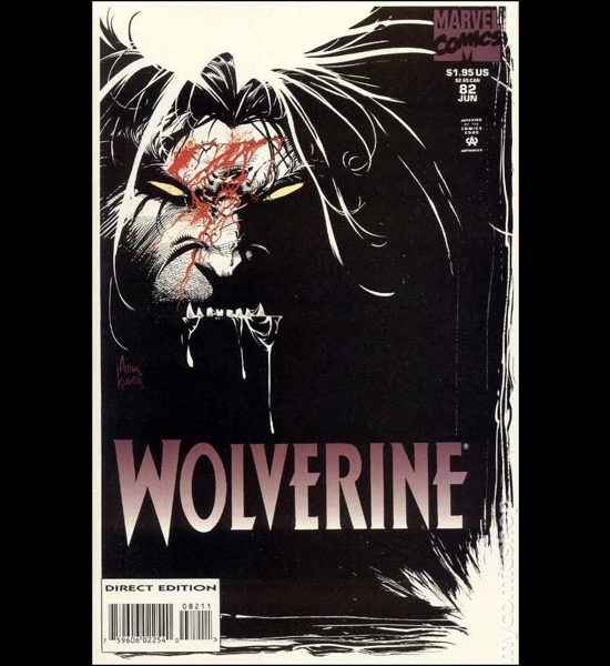 Marvel Wolverine - 82 - June 1993 Comic Book