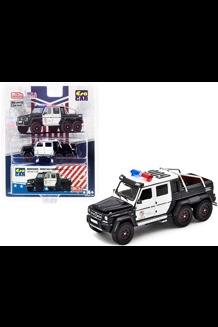 Era Car Mercedes-Benz G63 AMG 6X6 Police 1/64 Diecast