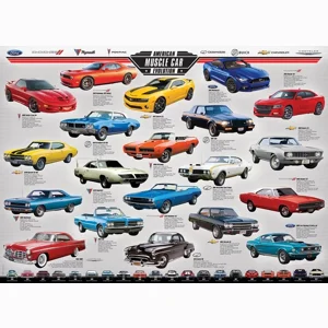American Muscle Car 1000 PC Puzzle