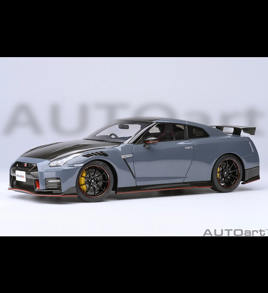 Autoart 2022 Nissan GT-R Nismo 1/18 Diecast - Stealth Grey