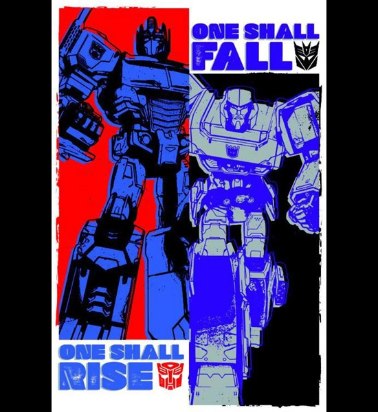 Transformers Rise & Fall Poster 24" x 36"