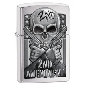 Second Amendment Zippo Lighter