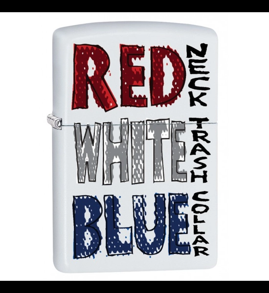 Red, White & Blue Zippo Lighter