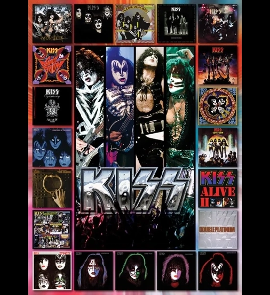 Kiss - The Albums 1000 PC Puzzle