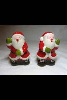 Holiday Time Santa S&P Shakers