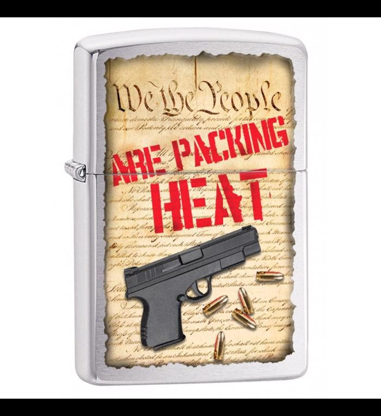 We The People/Packing Zippo Lighter