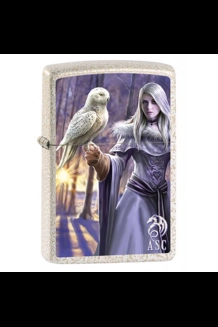 Anne Stokes Woman/Owl Zippo Lighter