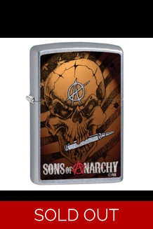 S.O.A. Skull & Bullets Zippo Lighter