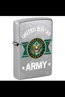 U.S. Army Street Chrome Zippo