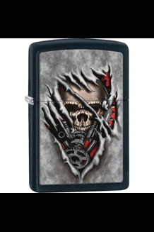 Steam Punk Skull Zippo Lighter