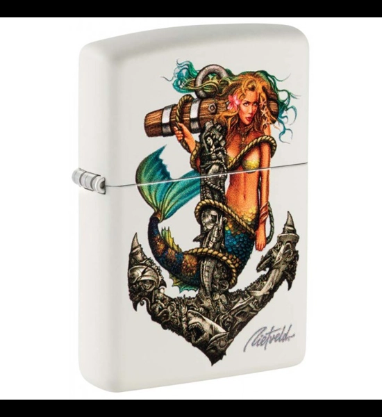 Mermaid / Anchor Zippo