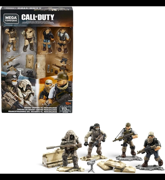 Mega Construx Call Of Duty Desert Snipers vs Mercenaries