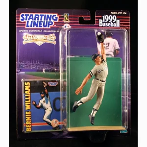 Hasbro Starting Lineup 1999 Bernie Williams Figure
