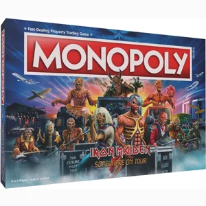 Iron Maiden - Somewhere On Tour Monopoly Board Game