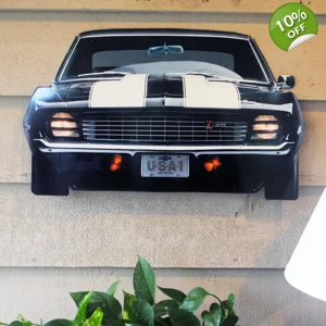 1969 Camaro Front Bumper Metal Sign