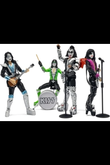 KISS - Vegas Outfits 5-Inch 4 Pack Figure Set