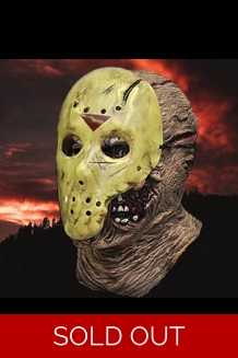 Friday The 13th Jason Voorhees Foam Latex Mask