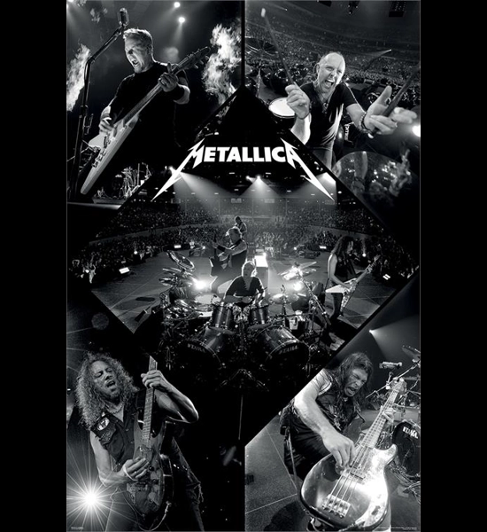 Metallica Live Poster 24" x 36"