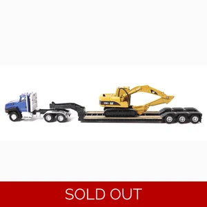 CAT CT600 Lowboy W/CAT 315C Excavator 1/87 Diecast