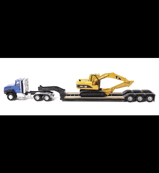CAT CT600 Lowboy W/CAT 315C Excavator 1/87 Diecast