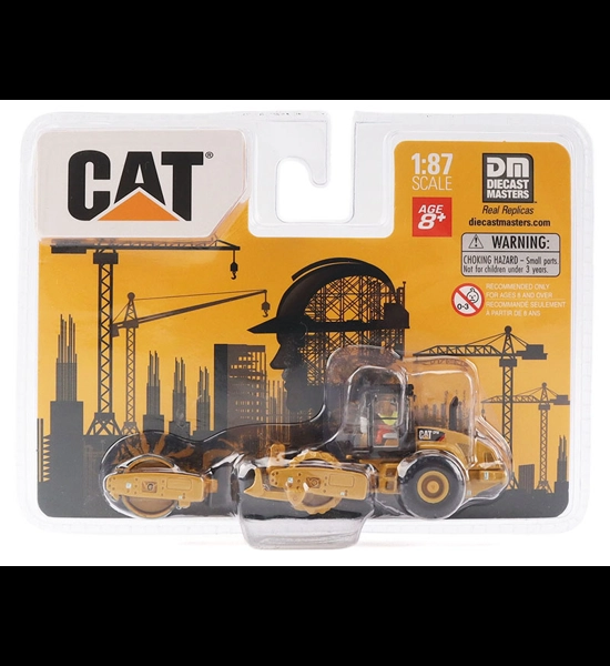 CAT CS56 Roller W/Interchangeable Front 1/87 Diecast