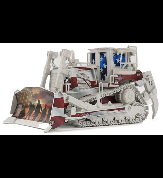 B.S.C. CAT D8T Dozer Patriotic Paint Scheme 1/50 Diecast