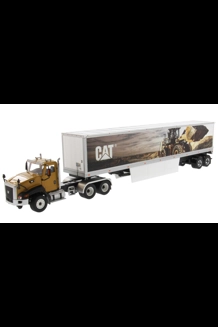 CAT CT660 Day Cab W/Dry Van Trailer 1/50 Diecast