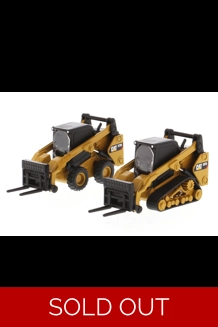 CAT Skid Steer Loader Diecast Set