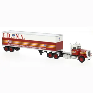 F.D.N.Y. 1973 Peterbilt 359 Ko-Sz 1/87 Diecast