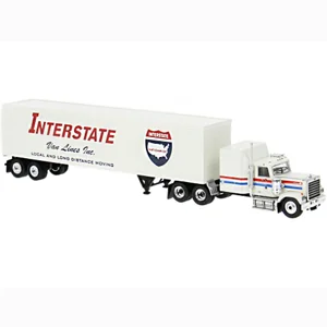 Interstate Moving 1980 Chevrolet Bison W/Trailer 1/87 HO Diecast
