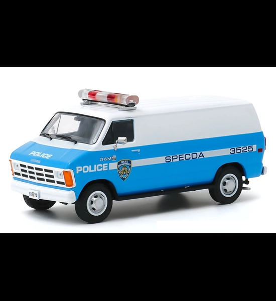 N.Y.P.D. '87 Dodge Ram 1500 Van 1:43 Scale
