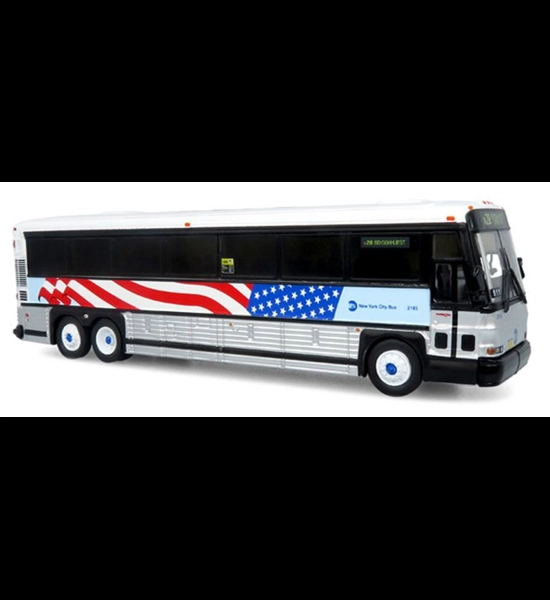 N.Y.C. MTA 2001 MCI D4000 Bus 1/87 Diecast