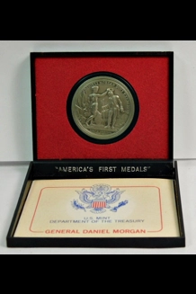 U.S. Department of the Treasury - America's First Medals - GENERAL DANIEL MORGAN