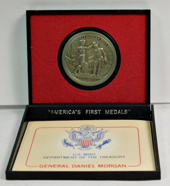 U.S. Department of the Treasury - America's First Medals - GENERAL DANIEL MORGAN