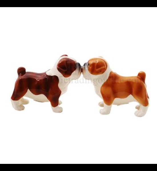 Bulldogs Magnetic Salt & Pepper Shakers